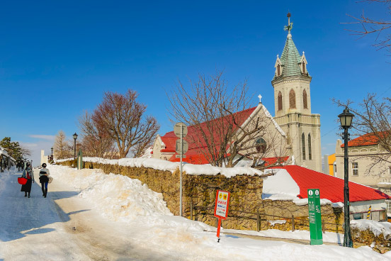 元町地区の街並み