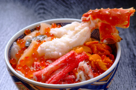 函館朝市(海鮮丼)