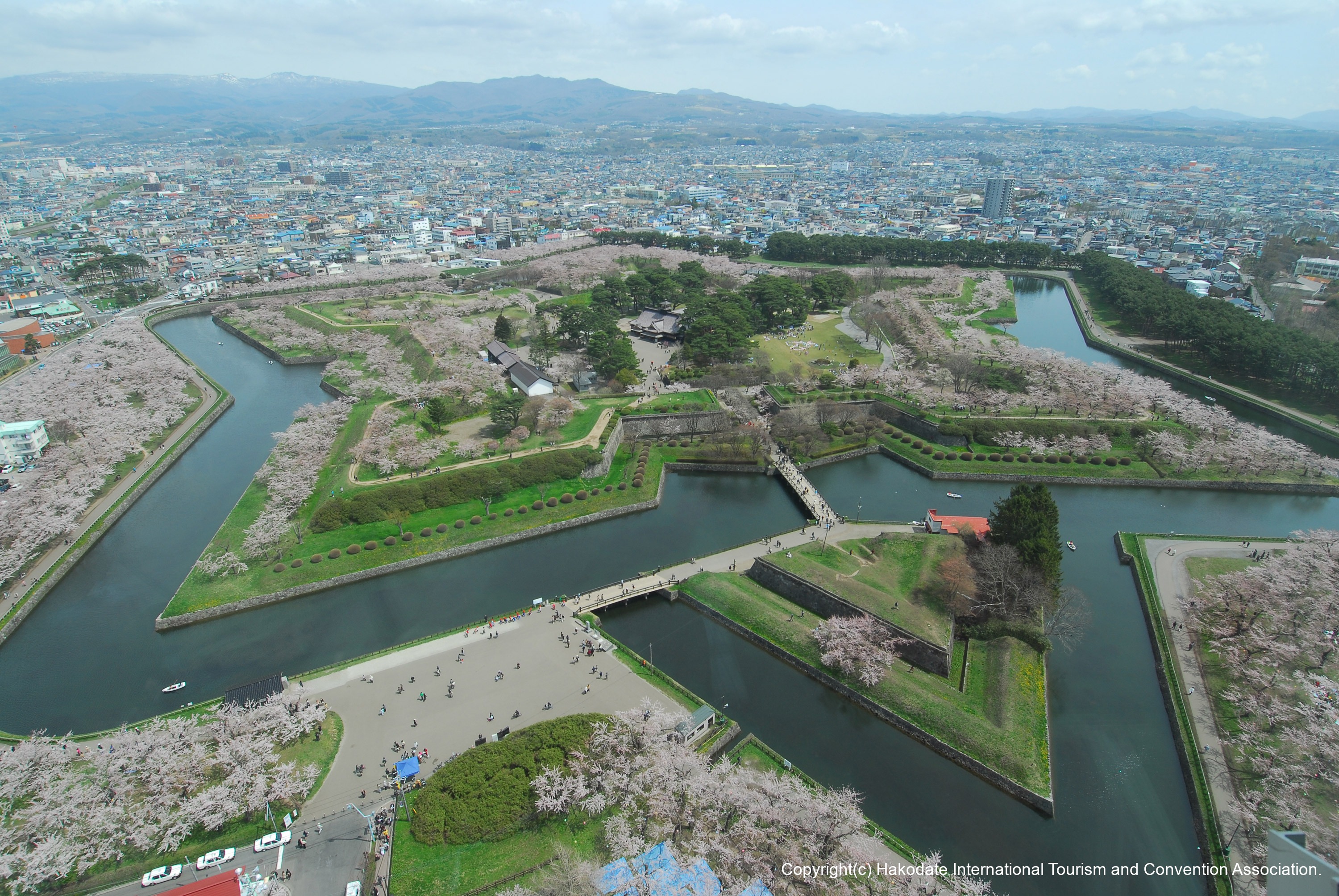 特別史跡五稜郭跡（五稜郭公園）