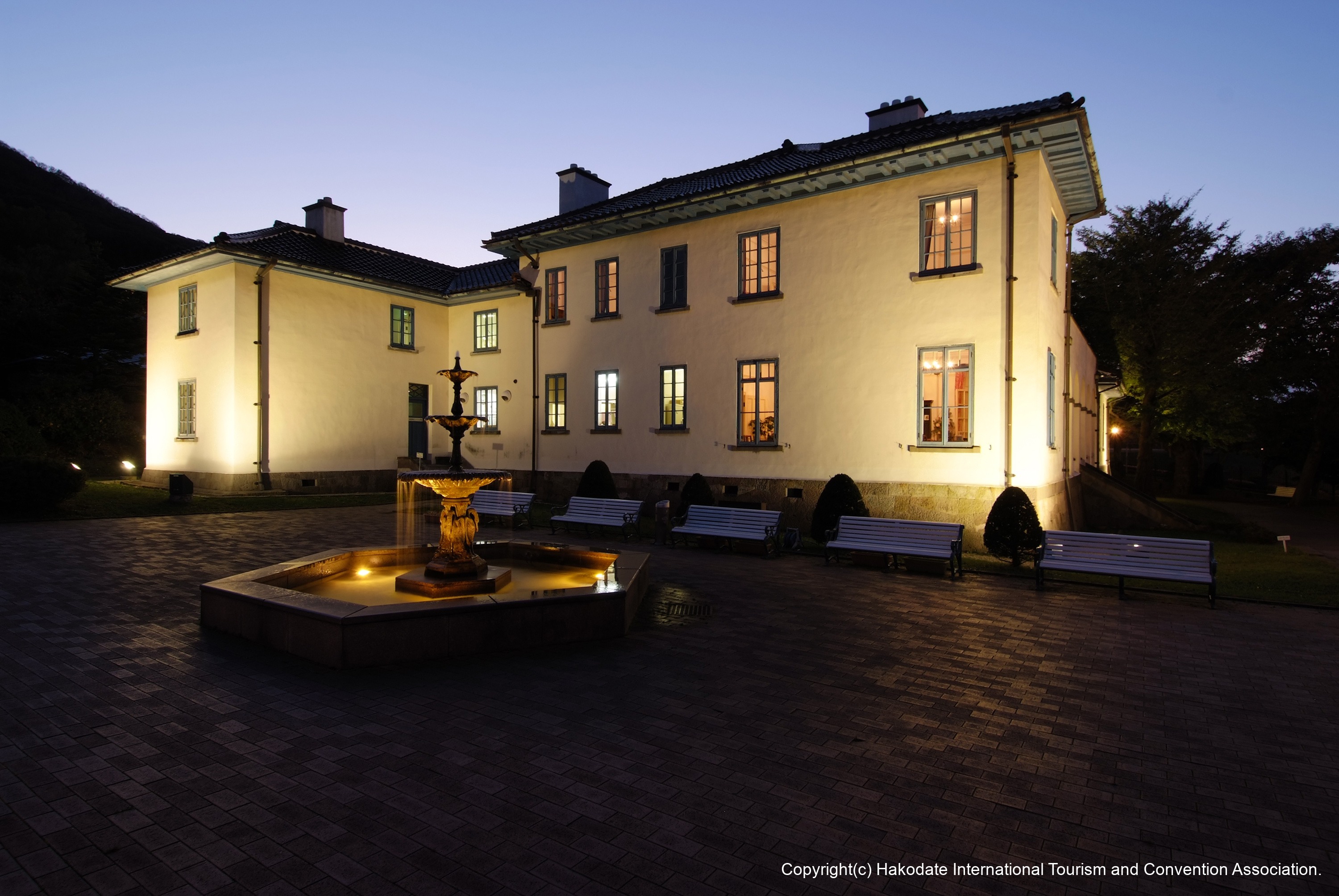 函館市旧イギリス領事館(ローズガーデン)